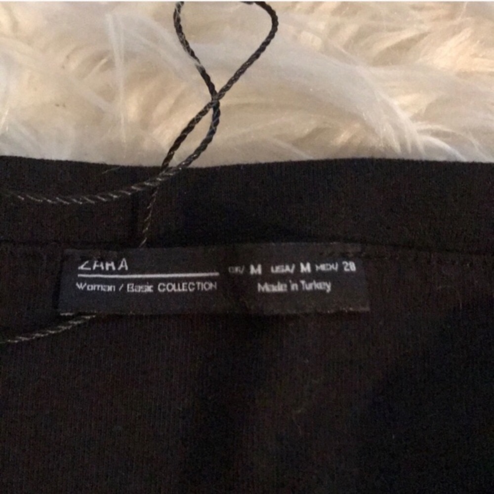 NWOT Zara Off-Shoulder Bardot Cocktail Dress - Picture 4 of 4